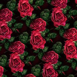 roses 44 seamless tileable repeating pattern