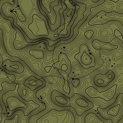 topographical camouflage od green seamless tileable repeating pattern