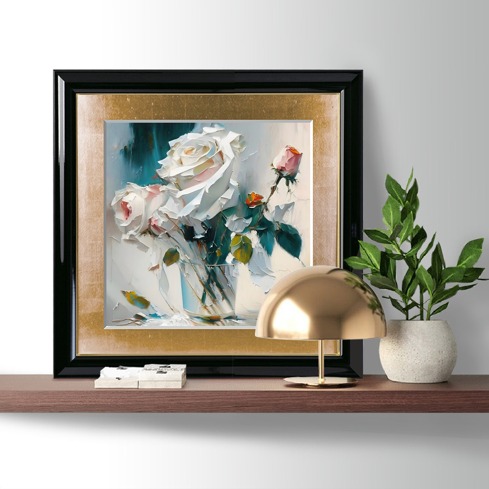 Wall Art decor white roses print.jpg