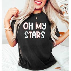 oh my stars shirt, 4th of july crewneck, happy 4th of july tshirt, independence day shirt, usa crewneck, american t-shir