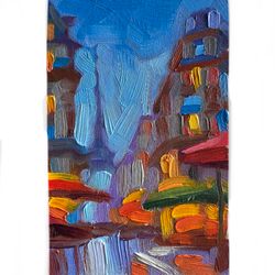 digital art paris oil painting download file