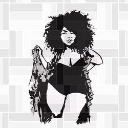 black women svg, black afro woman svg, strong black woman svg, black girl magic svg, melanin svg, africa girl svg, afro