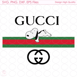 gucci snoopy logo svg, gucci logo svg, snoopy svg, gucci snoopy svg