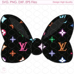 lv dark ribbon logo, dark ribbon svg, lv pattern svg, lv logo svg
