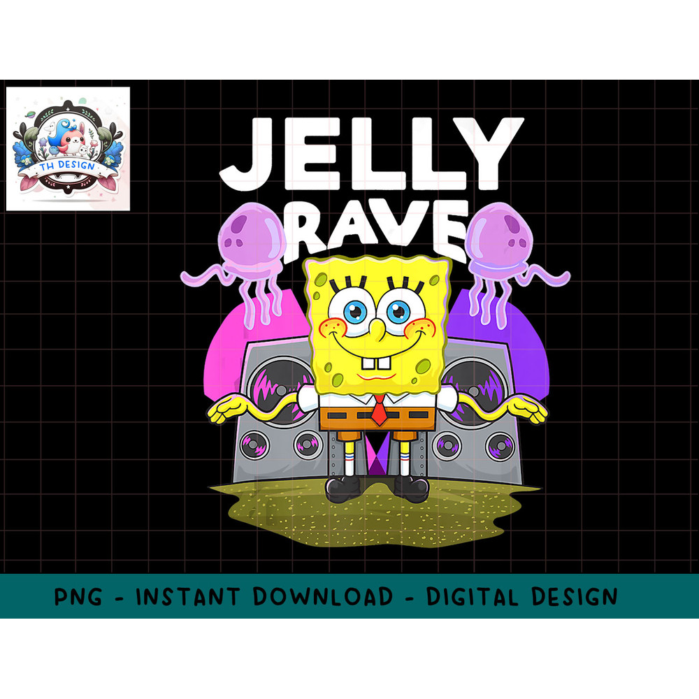 Mademark x SpongeBob SquarePants - SpongeBob Jelly Jam Jelly Rave Tank Top copy.jpg