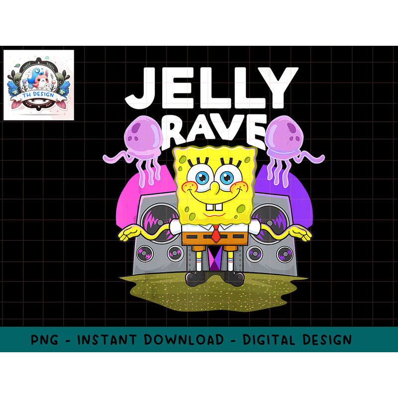 Mademark x SpongeBob SquarePants - SpongeBob Jelly Jam Jelly Rave Tank Top copy.jpg
