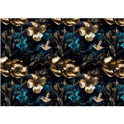 seamless goth lux floral pattern digital file papers crafts