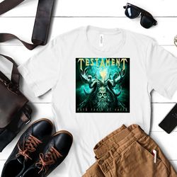 testament band shirt, testament band t shirt, testament 80s band shirt