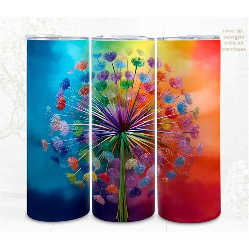 MR-662023112429-3d-flower-tumbler-wrap-rainbow-dandelion-digital-art-image-1.jpg