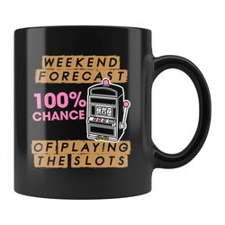 slot machine mug, slot machine gift, casino mug, casino gift, casino player mug, gambler mug, gambler gift, vegas vacati