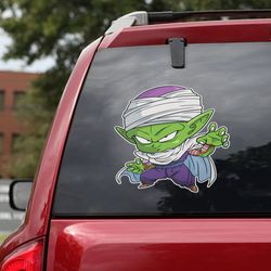 dragon ball decal, piccolo car sticker, anime car decal, anime decal for car, sticker for car, dragon ball sticker