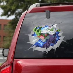 dragon ball decal, dragon ball sticker, anime car decal, anime decal for car, sticker for car, piccolo car sticker