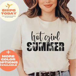 hello summer shirt for women, hello summer tshirt, summer tshirt for her, sunshine shirt, beach t shirt, hot girl summer