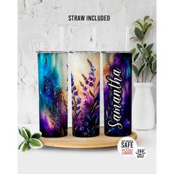 personalized name tumbler , custom floral name tumbler , gift for her, floral name tumbler ,tumbler gift, floral tumbler