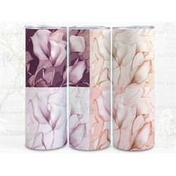 calla lily wallpaper digital art print, sublimation, straight skinny 20 oz tumbler wrap, fabrics, wall art, pod, instant
