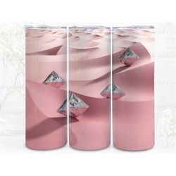 diamonds on dunes digital art print, sublimation, straight skinny 20 oz tumbler wrap, fabrics, wall art, pod, instant do