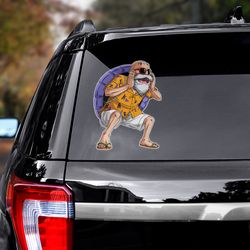 master roshi car sticker, dragon ball decal, anime car decal, anime decal for car, sticker for car, dragon ball sticker