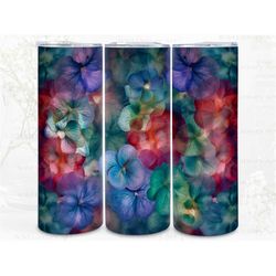 exotic violets digital art print, sublimation, straight skinny 20 oz tumbler wrap, fabrics, wall art, pod, instant downl