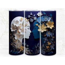 3d flower tumbler wrap sublimation, 3d heart tumbler wrap, straight skinny 20 oz tumbler wrap, fabrics, commercial use