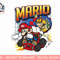 Mario Kart Bowser Mario Racing Graphic T-Shirt png, sublimation.jpg