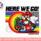 Mario Kart Pride Rainbow Road Here We Go png, sublimation.jpg