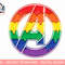 Marvel Avengers Rainbow Drip Logo png, sublimation.jpg