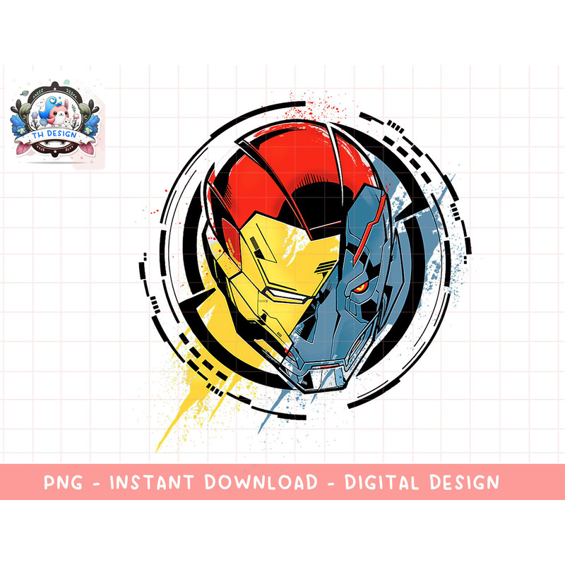 Marvel Avengers Ultron Paint Splatter png, sublimation.jpg