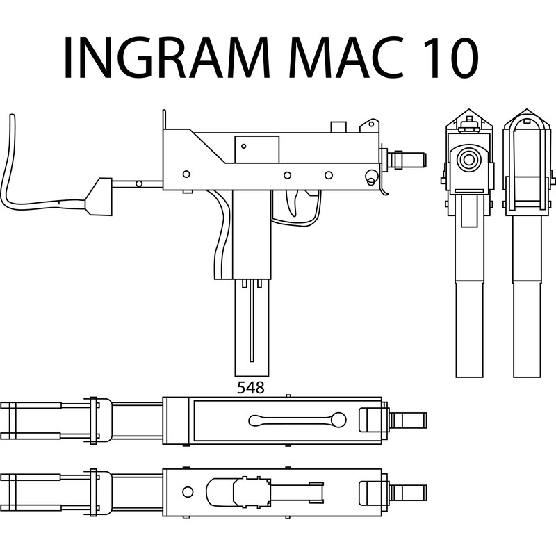 INGRAM MAC 10 gun line art vector file.jpg