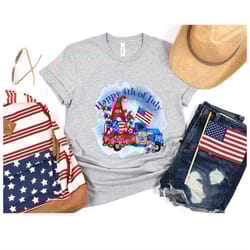 happy 4th of july gnome shirt, funny gnome shirt for 4th of july,000 patriotic gnome gift for july 4th, cute 4th of july