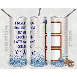 20 Oz skinny tumbler Mimi Frames wrap tapered straight template digital download sublimation graphics instant download s