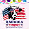 America 4th july independence day heifer gift heifer loverindependence day svg happy 4th of july