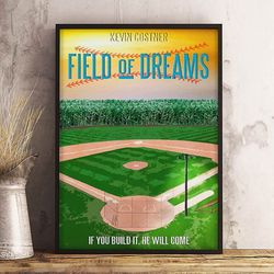 field of dreams poster, field of dreams wall art, field of dreams decoration, movie print, movie home decor