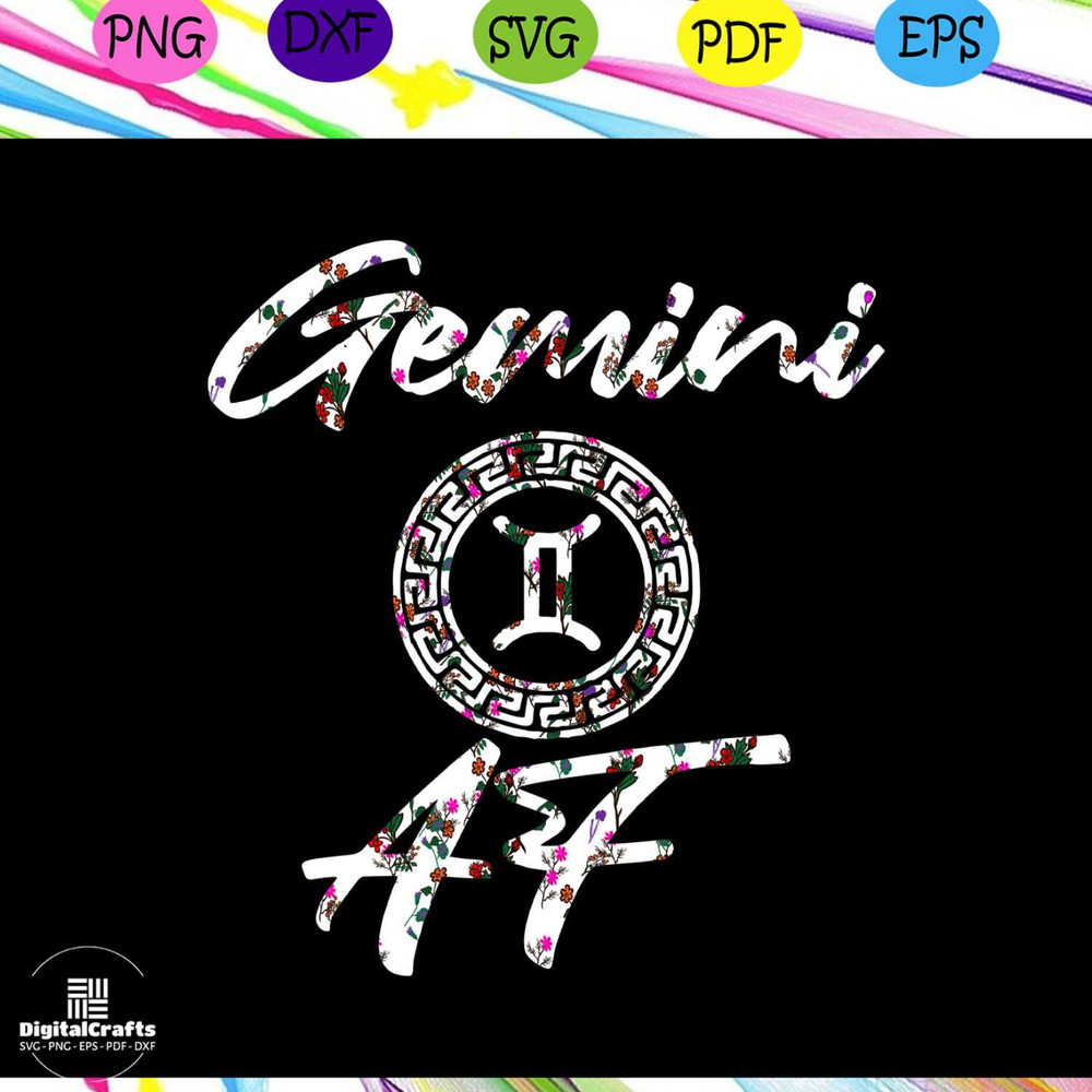 Gemini Af Svg Gemini Girl Svg Gemini For Girls Svg Gemini For Her Svg Girl Gemini Svg Gemini Sv