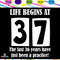 Life Begins At 37 Svg Happy Birthday 37th Svg 37 Years Old Svg 37th Birthday Svg Birthday For Si