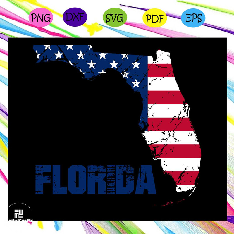 Florida america flag independence day svgamerican flag happy 4th of july svgpatriotic svg indep