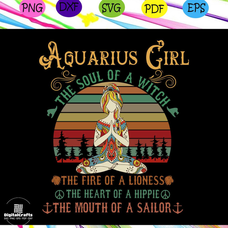 Aquarius Girl the soul of a witchAquarius Girl Svg Aquarius For Girls Svg Girls Aquarius Svg Aqu