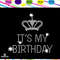 Its My Birthday Svg Happy Birthday To Me Svg My Birthday Svg Birthday gift birthday shirtFor Si