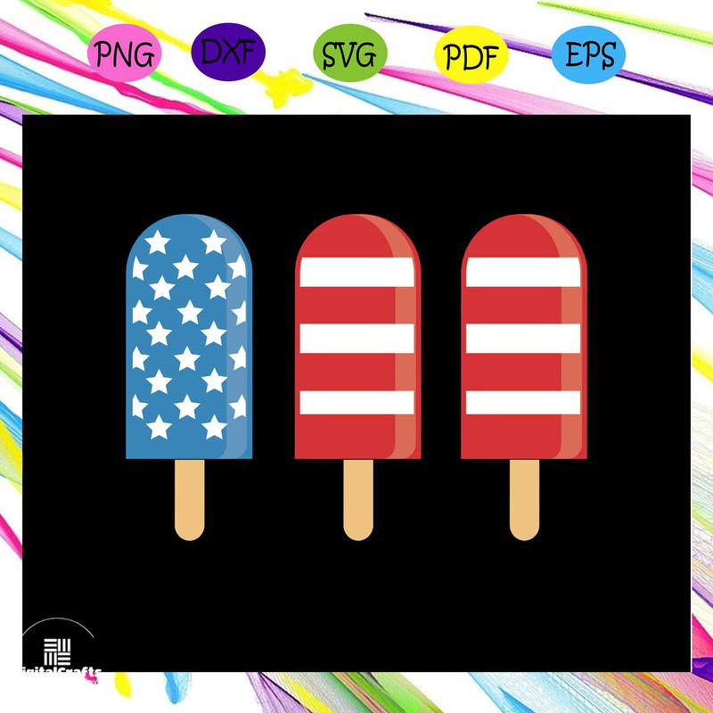 Icream american flag America 4th Of July Patriotic Svg American Svg 4th Of July Svg Fourth Of Ju