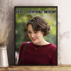 fleabag decoration, fleabag wall art, movie home decor, movie print, fleabag poster