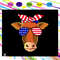 Heifer with sunglasses america flag independence day svg happy 4th of july patriotic svg july 4t