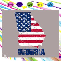 georgia america flag, independence day svg, happy 4th of july svg,patriotic svg, independence day gift, for silhouette,