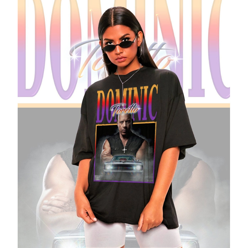 Retro Dominic Toretto Shirt -Vin Diesel Shirt,Vin Diesel Tshirt,Dominic Toretto Merch,Dominic Toretto Tshirt,Dominic Toretto T shirt - 1.jpg