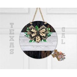 wood, burlap bow, door hanger, sublimation, digital download, png