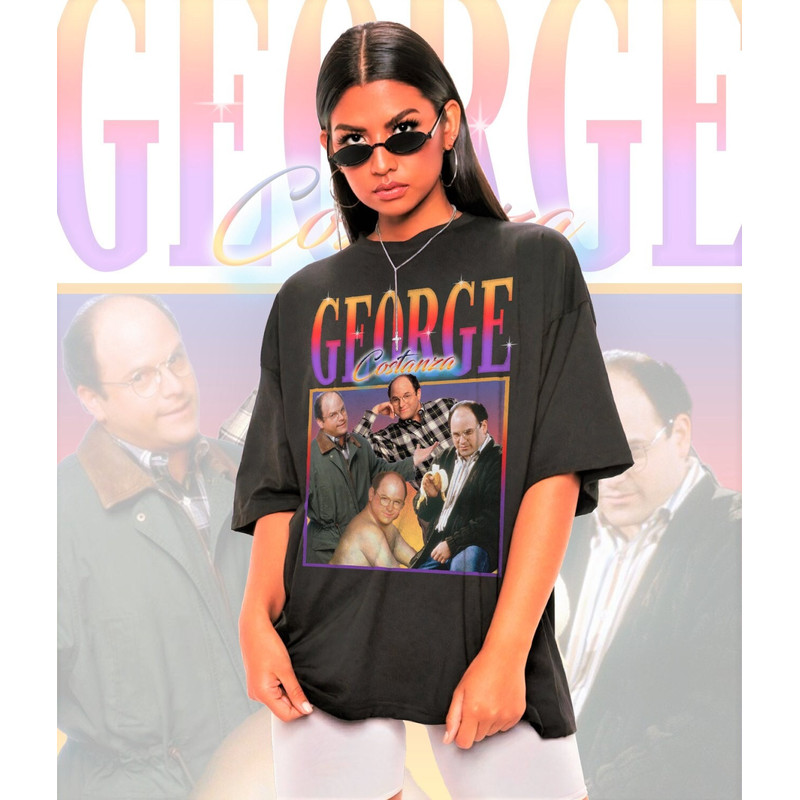 Retro George Costanza Shirt -George Seinfield Tshirt,George Costanza T-shirt,George Costanza Homage Shirt,Seinfeld Shirt,Seinfield Gifts - 1.jpg