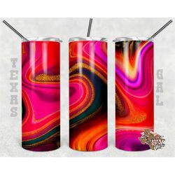 20 Oz skinny tumbler marble wrap tapered straight template digital download sublimation graphics instant download sublim