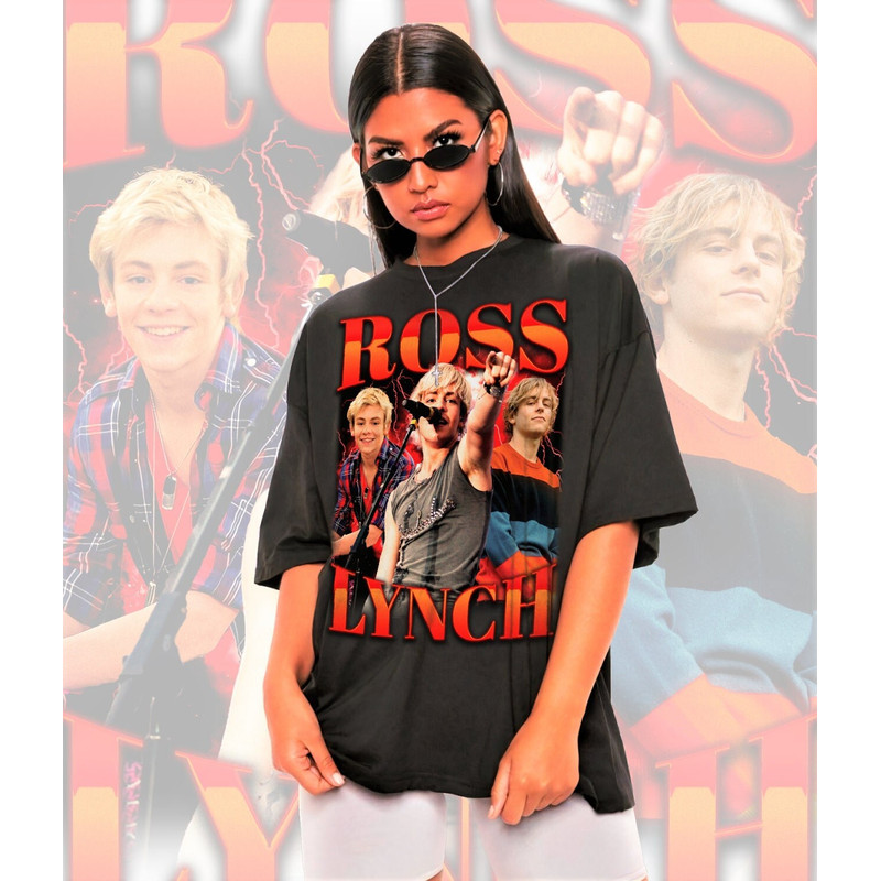 Retro ROSS LYNCH Shirt -Ross Lynch Merch,R5 Lynch Rock Band Tshirt,Sabrina Sweatshirt,Austin Lynch Sweatshirt,Ross Lynch T shirt,R5 Shirt - 1.jpg