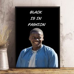 get out wall art, get out poster, movie home decor, get out decoration, movie print