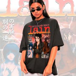 retro serial experiments lain shirt -lain iwakura shirt, lain vintage shirt, serial e