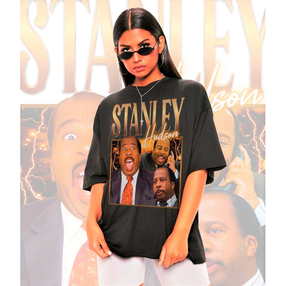 Retro Stanley Hudson Shirt -Stanley Hudson Tshirt,Stanley Hudson T shirt,Stanley Hudson Tee,Leslie David,Stanley Hudson Merch,The Office Tee - 1.jpg