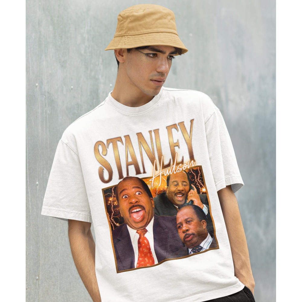 Retro Stanley Hudson Shirt -Stanley Hudson Tshirt,Stanley Hudson T shirt,Stanley Hudson Tee,Leslie David,Stanley Hudson Merch,The Office Tee - 2.jpg